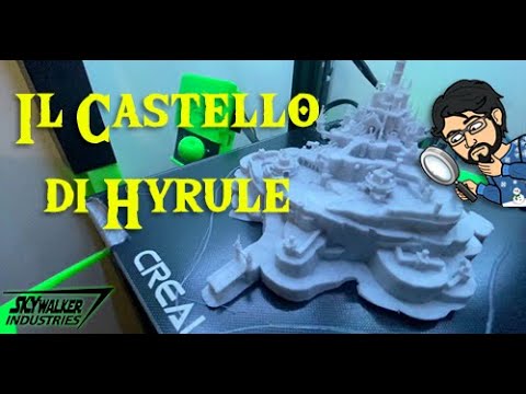 Stampa 3D time lapse – Zelda Breath of the Wild | Castello di Hyrule