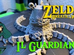 Stampa 3D time lapse – Zelda Breath of the Wild | Il Guardiano